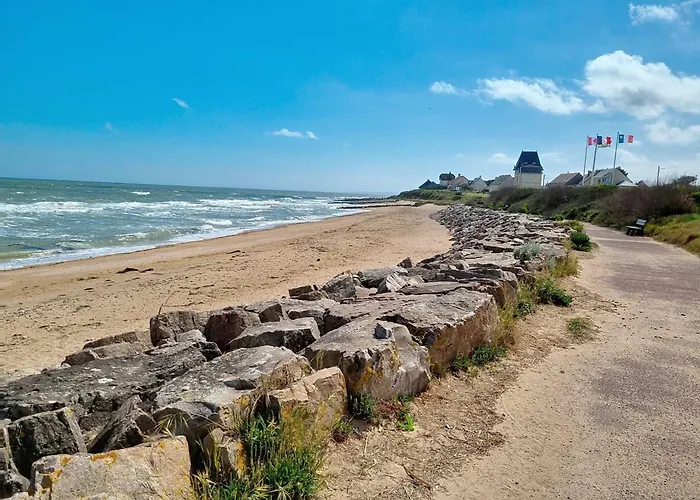 דירה Rez-de-jardin Proche Mer, 4 Couchages - Fr-1-746-31 Bernières-sur-Mer